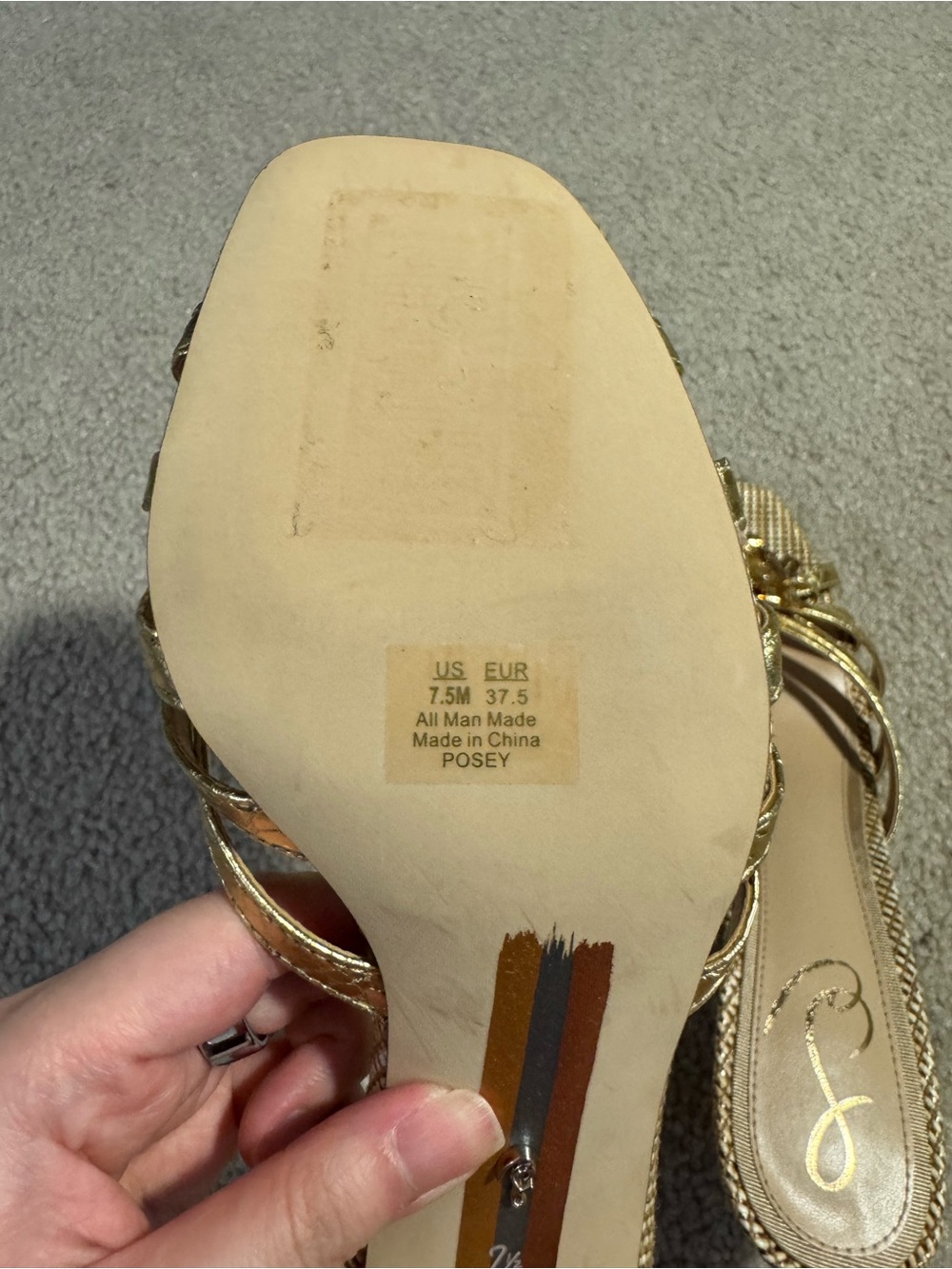 Sam Edelman Posey Sandal - Picture 8 of 8
